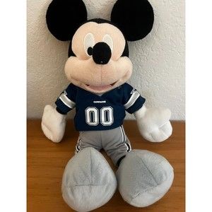 NFL Mickey Mouse Disney Dallas Cowboys Plush